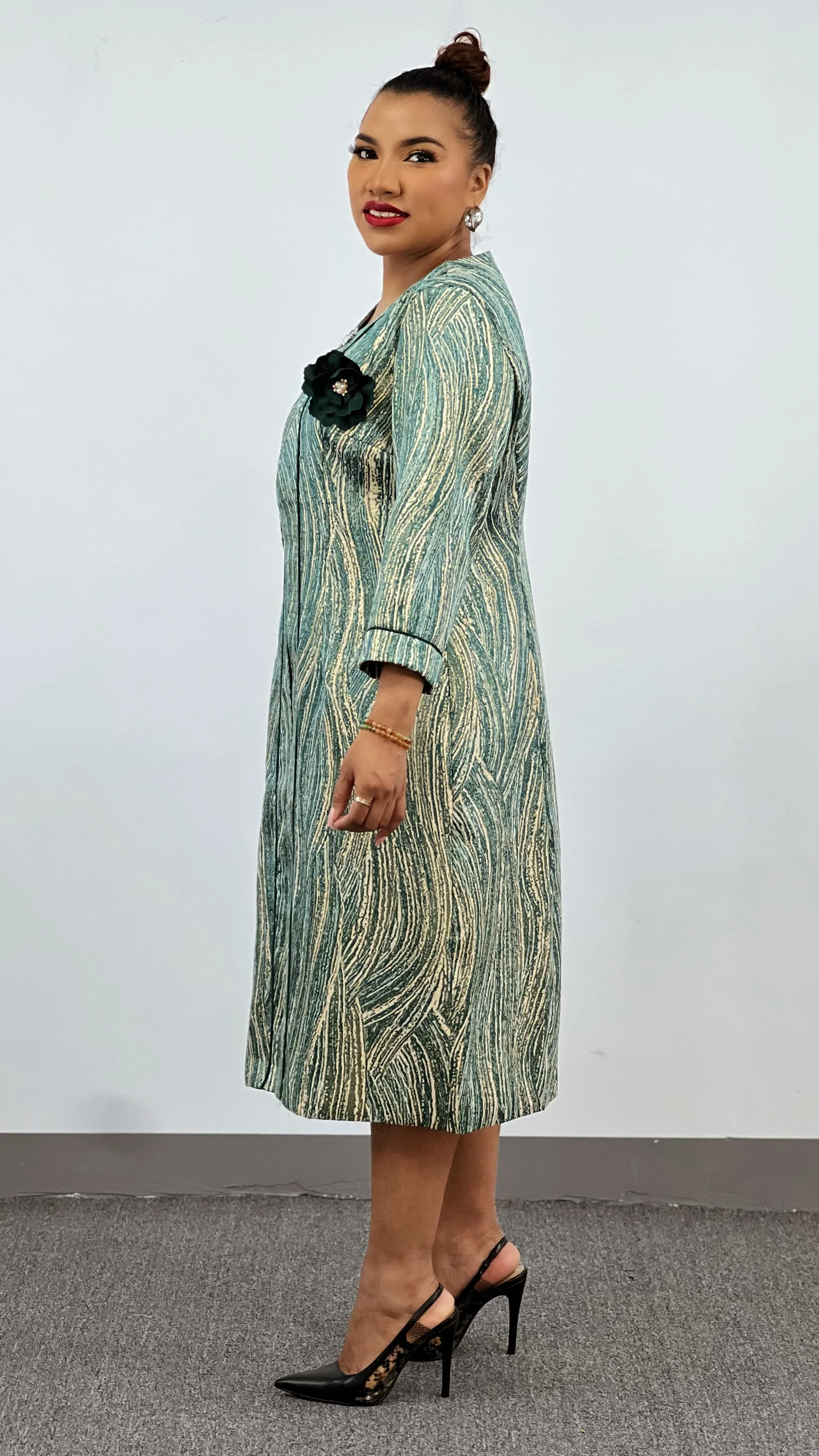 knee length dresses for ladies Anne Klein 2pc Jacket & Dress Set