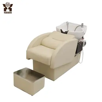 Best Sale 2024 Newest Durable Adjustable Half Lying Hair Washing Bed Use For Hair Salon