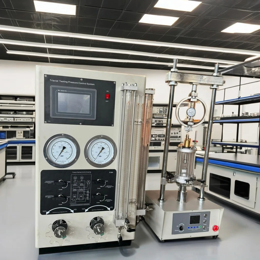 Triaxial Compression Test Apparatus for Soil and Rock Triaxial Apparatus