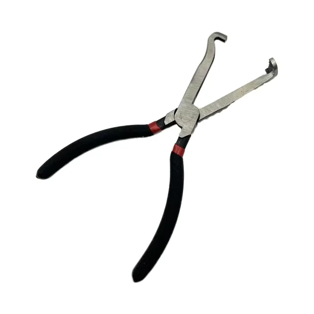 Long-Neck Carbon Steel Plier Auto Plastic Wire Stripper Grip Automatic Reset Car Valve Stem Remover Plug Electrical Pliers