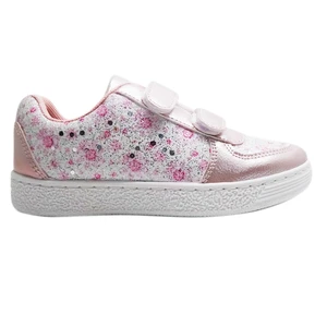 Hot New Shoes for Kids and Girls Fashion Lovely Fancy TPR Outsole Shiny Glitter Sneaker Shoes
