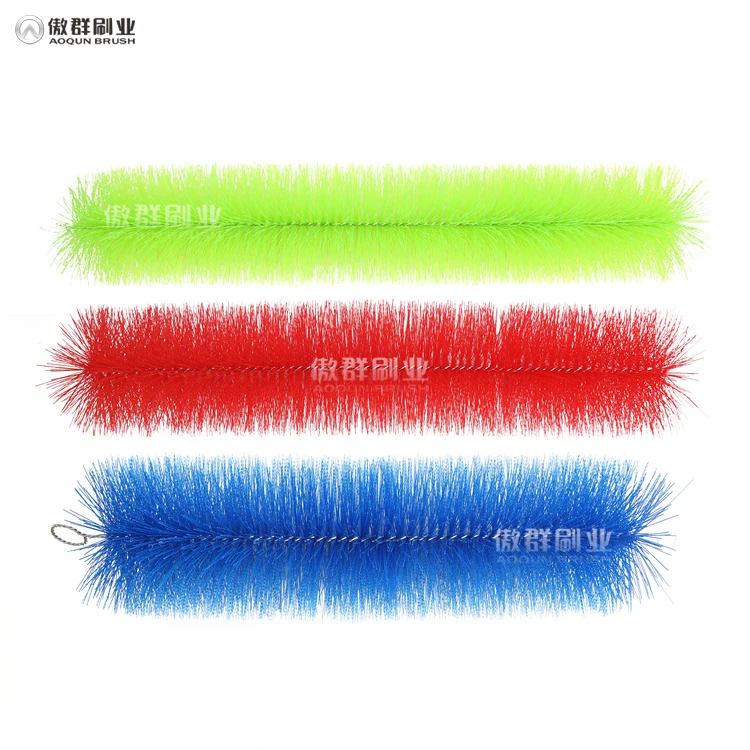 Fish Tank Multi Sizes Filter Stainless Steel Brush Large Aquarium Koi Fish Filter Black Cross Brush