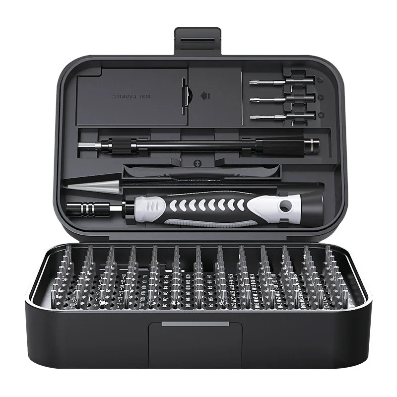 130 in 1 Professional Multi Bit Screwdriver Set for Laptop Computer Computer PC Mobile Phone Device DIY Repair Tool Kit