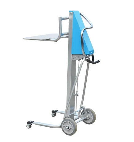 Small Hand Pallet Truck Stacker Manual Forklift