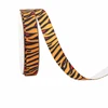 Orange-Black-Red Tiger-1cm*10 yards