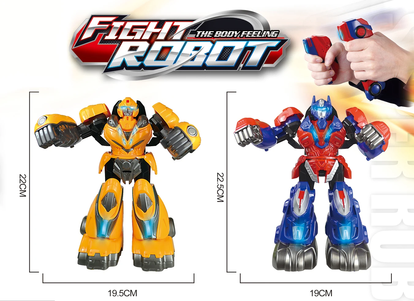 Longxi 2.4g Fighting Robot Toy Remote Control Fighting Robot Battle