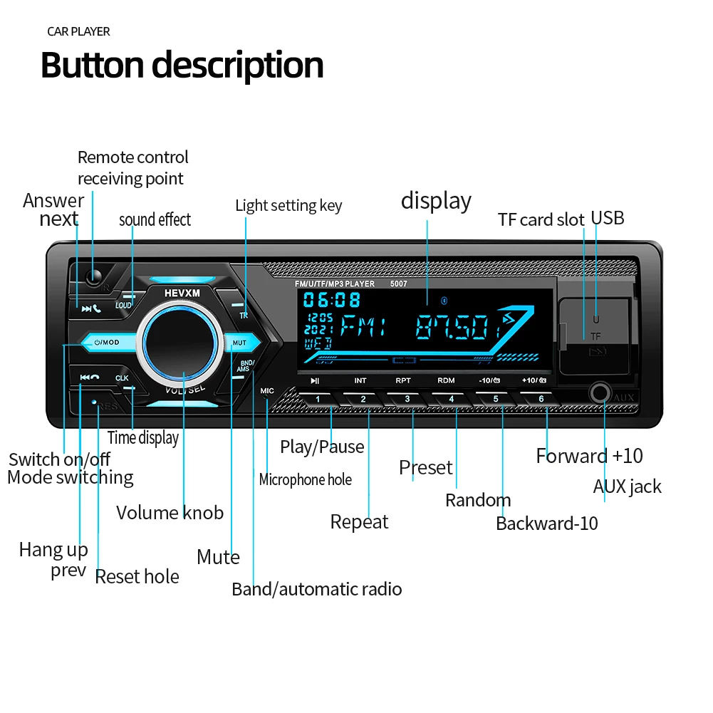 car mp3 player инструкция на русском подключение