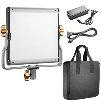 Neewer 2 Packs Dimmable Bi-color 480 LED with U Bracket Professional Video Light for Studio, YouTube Outdoor Lighting Kit detail image