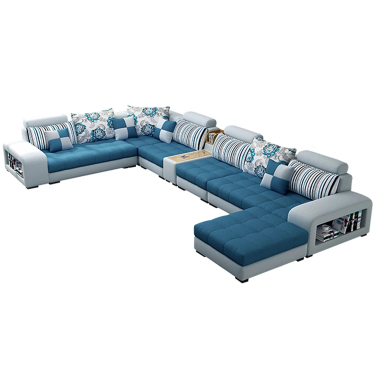 Factory Provided Living Room Sofas Fabric Sofa Bed Royal Sofa set Furniture