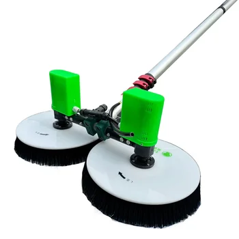 Cheap Modern Solar Panel Cleaning Brush Double Head Rotating Brushes Washing for Rooftop Solar Farm Power Plant