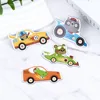 Paper refrigerator magnets