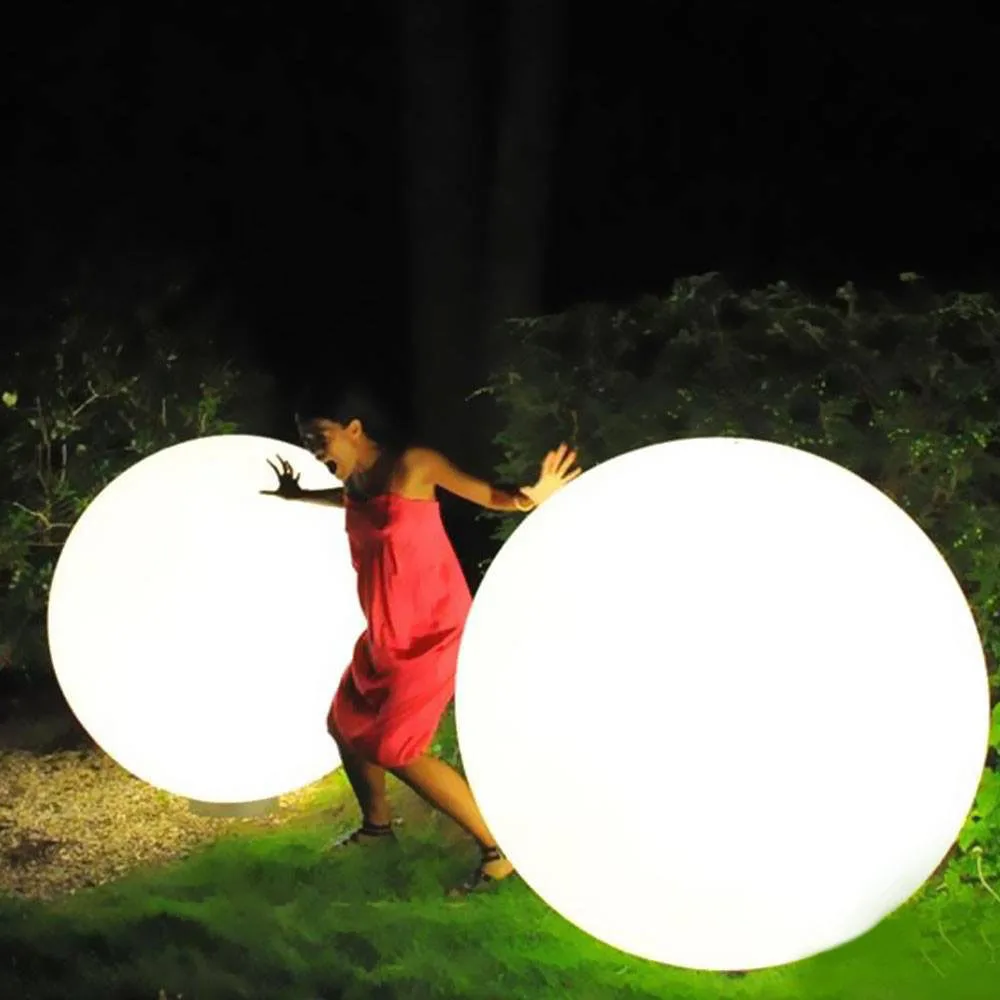 Led Ball Rechargeable Waterproof Outdoor Large Plastic Illuminated Led Light Ball  LED Light