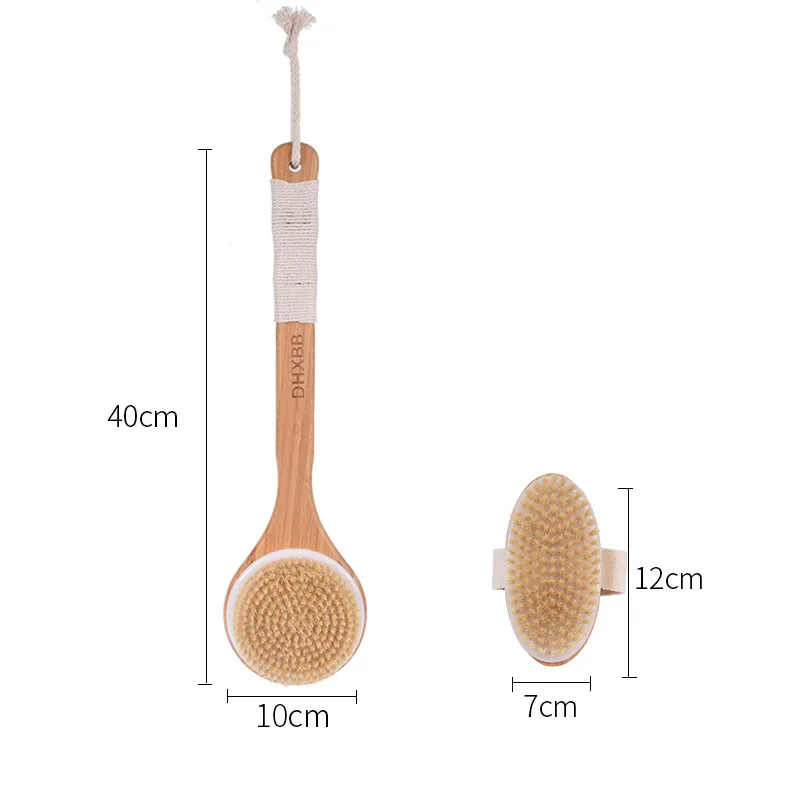 Заводская цена, натуральная бамбуковая щетка для ванны, щетка для ванны, щетка для ванны