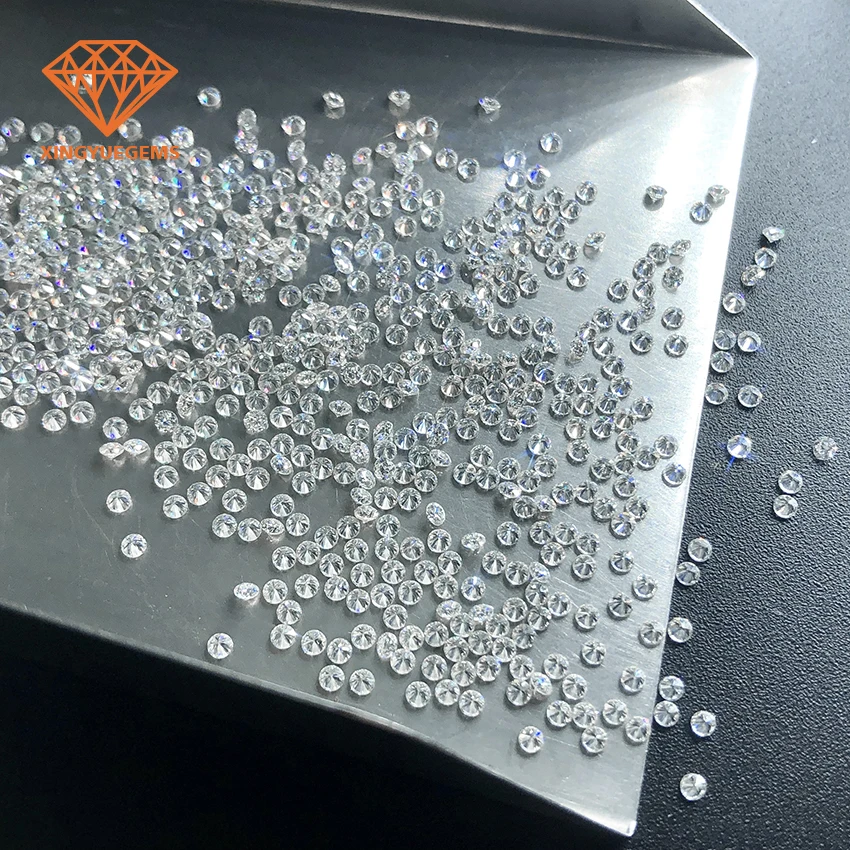 Wuzhou Gemstones Manufacturer Hot Sale Loose Melee Diamond Moissanite VVS Wholesale Price Per Carat Moissanite Jewelry Making