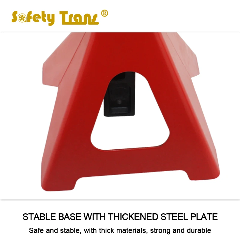 3 to 12  Ton Adjustable Jack Stand CE&GS Certificated Surface Painting Red