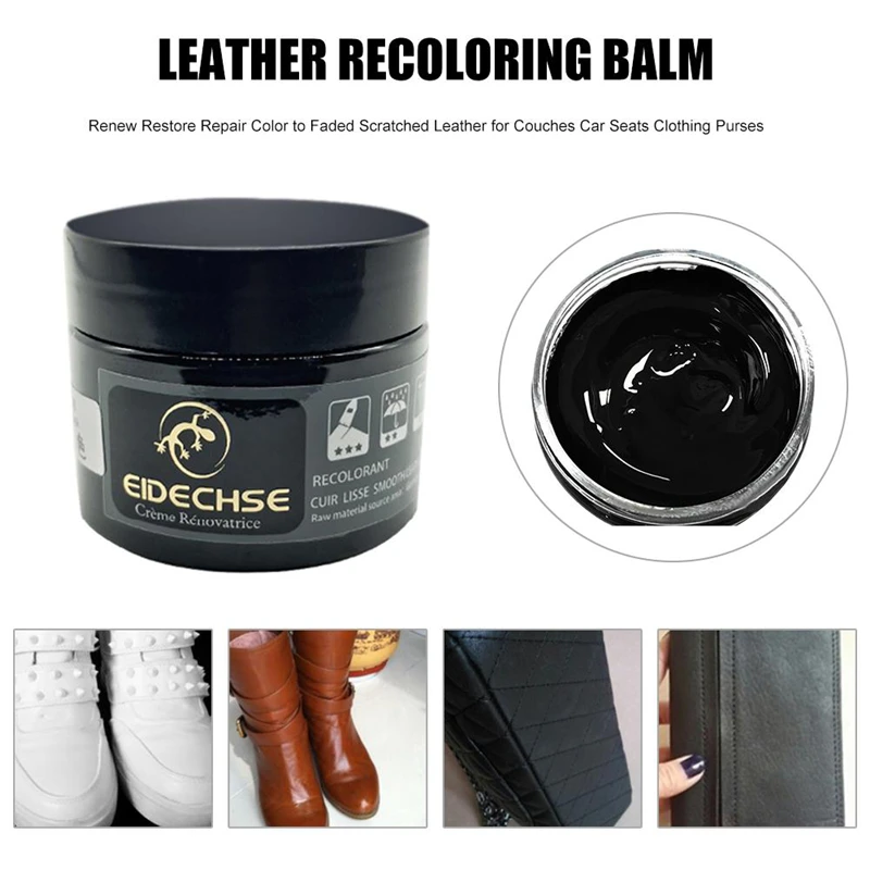 Liquid Leather Repair Kit Auto Complementary Color Paste Car Seat Sofa  Holes Scratch Cracks Rips Polish Paint Care Coating