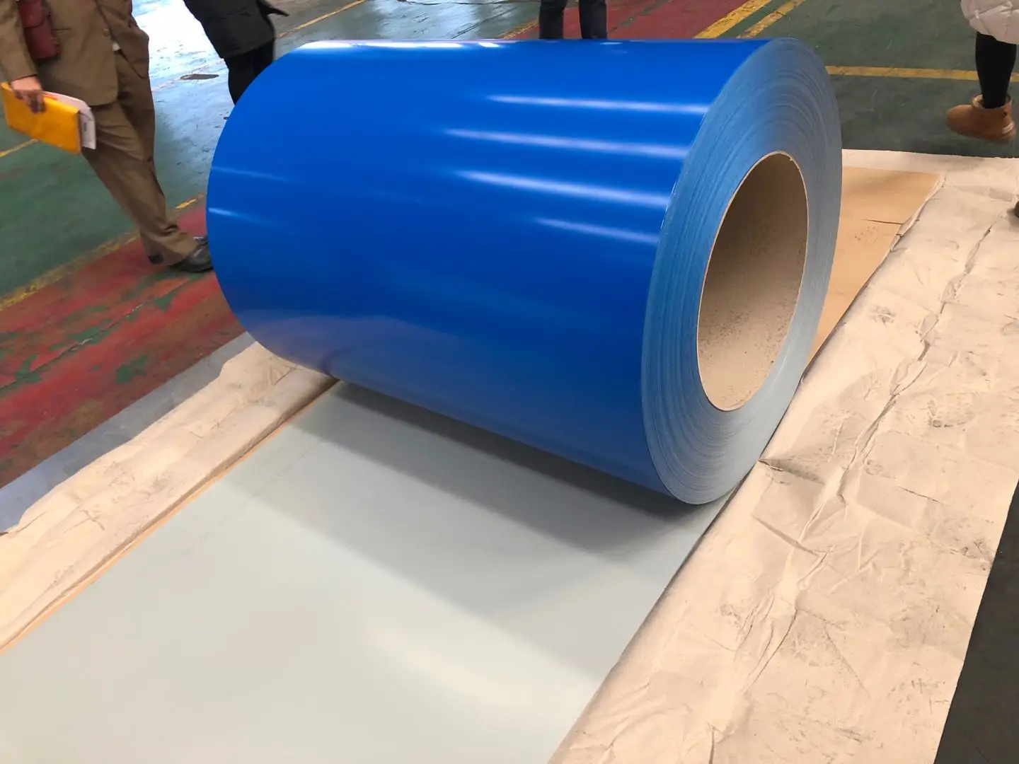Q195 PVDF Coating Prepainted Galvanized Steel Coil PPGL Oiled