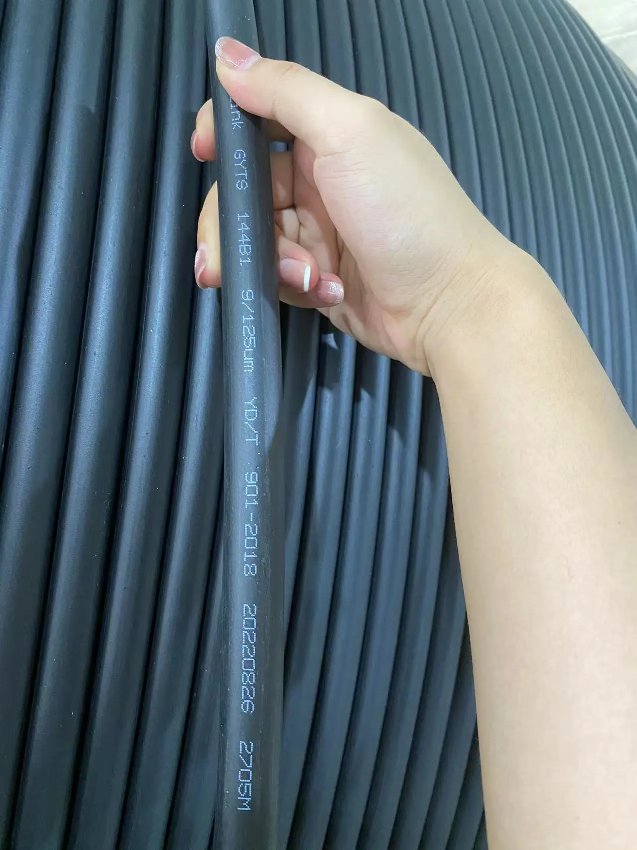 옥외 장갑 광섬유 케이블 GYTS GYTA 12 16 24 36 48 96 144 288 코어 가공 지하 덕트 6