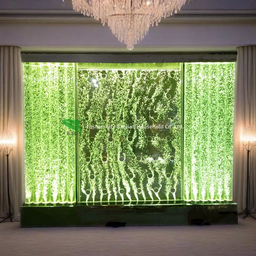 LEDウォーターバブルパネル ホームウェディングパーティーデコレーションマルチカラーLED