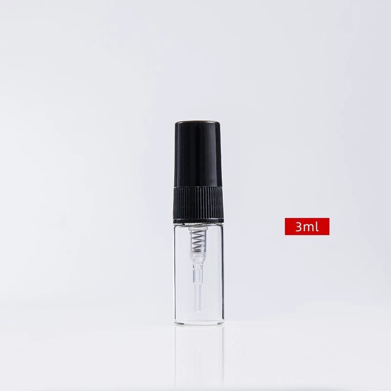Wholesale 2ml 3ml 5ml 10ml Small Empty Spray Refillable Perfume Tester Travel Slim Glass Sample Perfume Bottle