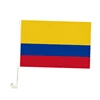 Colombia car flag