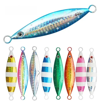 Metal Jigging 20g 30g 40g 60g 80g 100g 120g 150g 200g Lead Fish Sinker Jig Lure Rock Ocean Beach DUO – Metal Jig – view 2