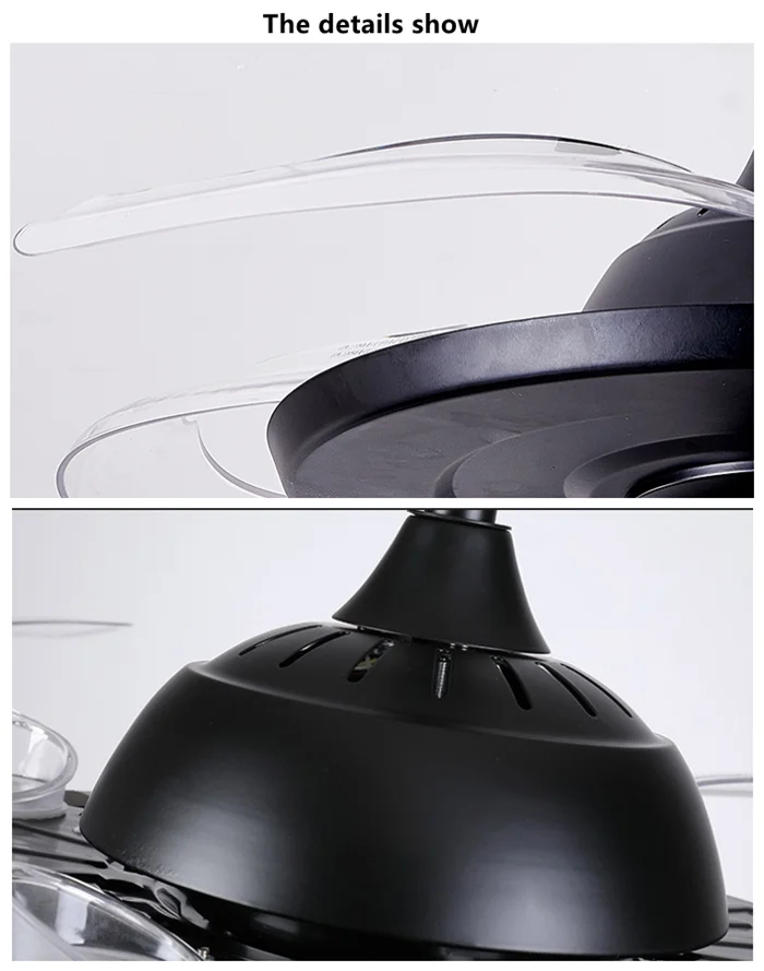 LED Ceiling Fan Light 2 in 1 E27 Vintage Home Decor Lamp 12W 24W Kitchen Dining Room Restaurant Night Market Toilet AC 12V 220V