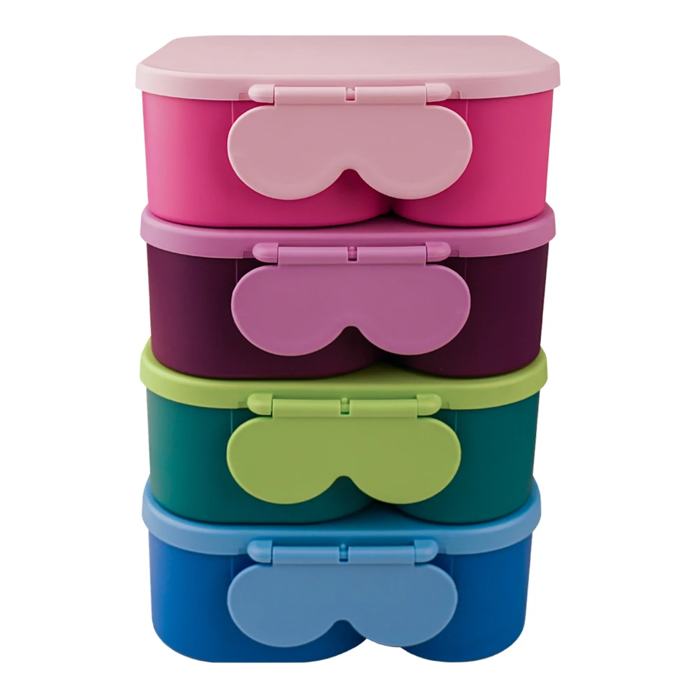 1700ml PP Microwaveable Plastic Storage Box with Compartments Kids' Bento Lunch Thermal  Food Container