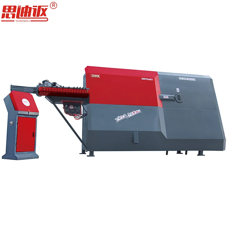 SIDIOU STWQ4-14B New Condition Automatic Rebar Stirrup Bending Machine Carbon Steel Concrete Reinforcing Bars Bender Core Steel