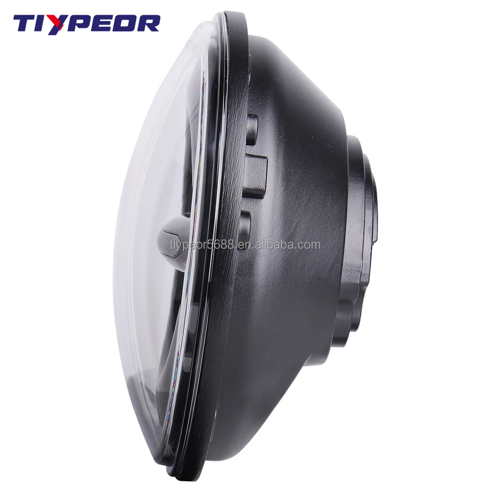 product tiypeor 7 inch round led headlight with drl for motorcycle off road jkjku led head light-11