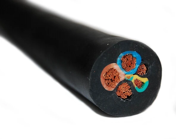 The Philippines Best Selling SOOW ROYALS CORD 18AWG Black 600V Rubber Cable Factory Price