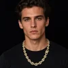 Cuban Link VVS D Moissanite Tennis Chain