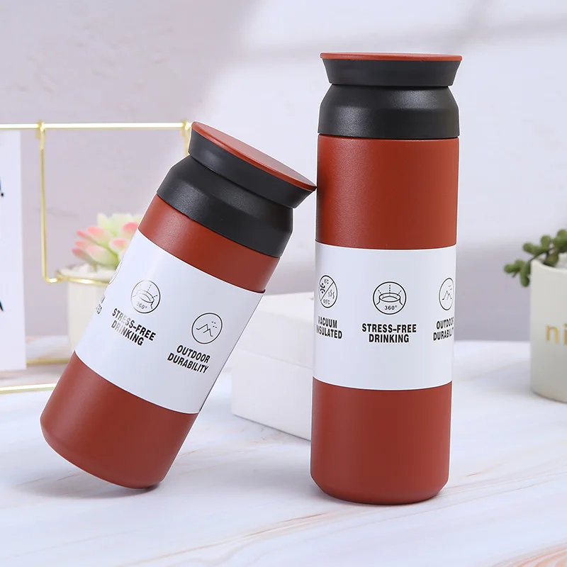 500ml Japanese Style Kinto Tumbler Double Wall Stainless Steel Water
