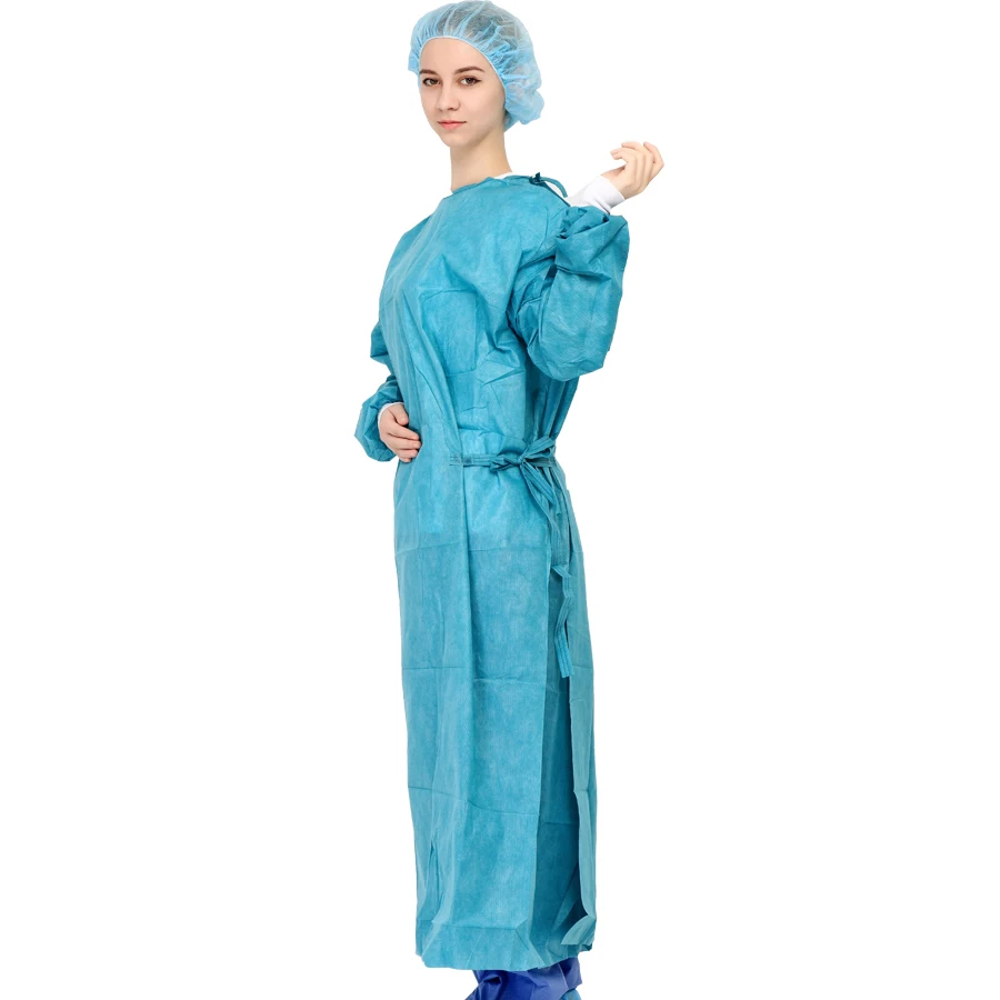
Surgical Gown Moisture Permeability Disposable Surgical Isolation Clothing Gown For Hospital 