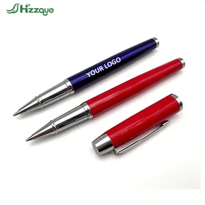Wholesale Hotel Business Grade Multicolor Gel Pens Customizable 0.5mm Writing Width for Promotional Use with Metal Stylus Logo