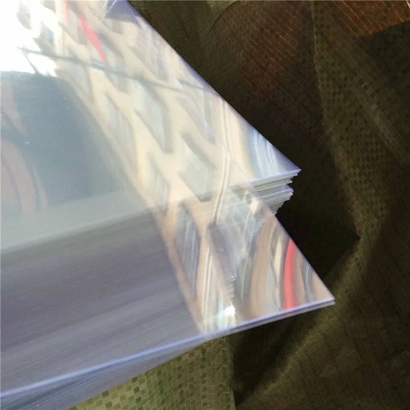 Frosted Translucent PVC Plastic Sheet Thin Clear 0.3mm-1mm thick Plastic  Panel