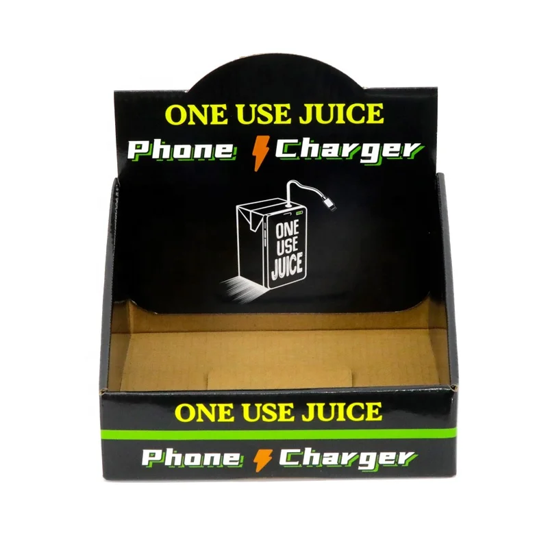 Retail Shelf Cardboard Counter Top Display Stand Show Supermarket Shop Folding Carton Paper Corrugated Cardboard Display Box