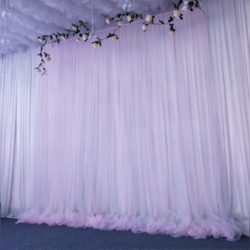 Wedding Event Decoration Backdrop Cloth Beatiful Wedding Decoration