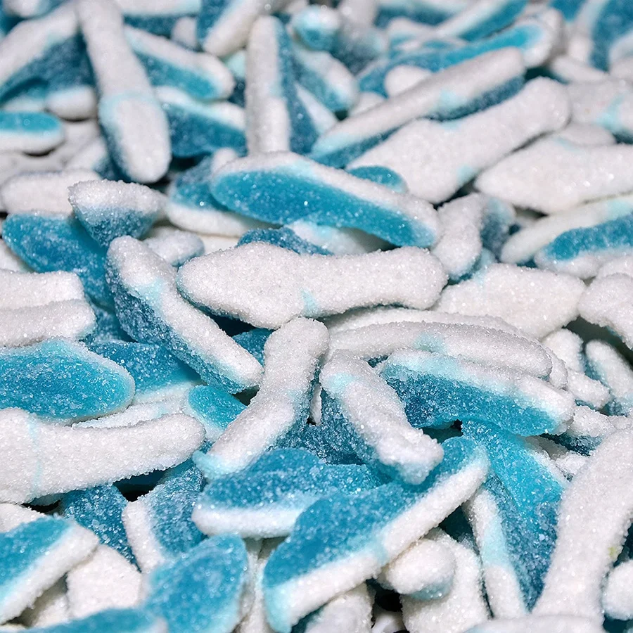 Sugar Coated Different Shape Fruit Flavour Gummy and Soft Jelly Candy