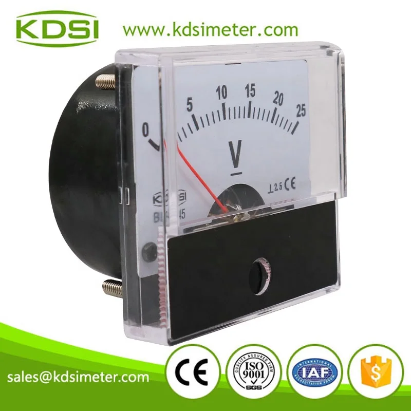 Высокоточный аналоговый мультиметр DC 25V Вольтметр вольтметр