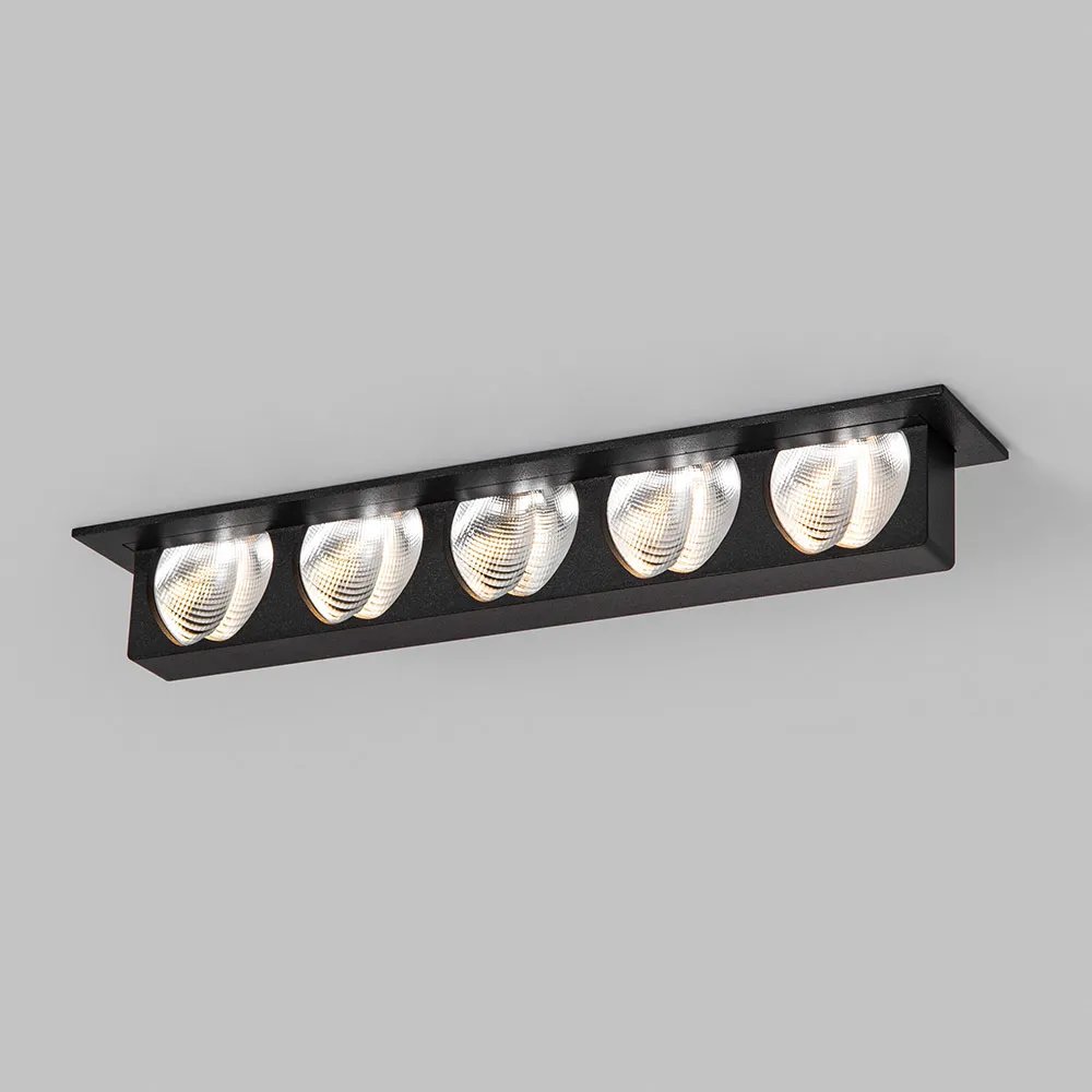 High Quality Led Light Ceiling Hotel Recessed 10W Linear Downlight Low UGR Recessed Led Wall Washer Downlight