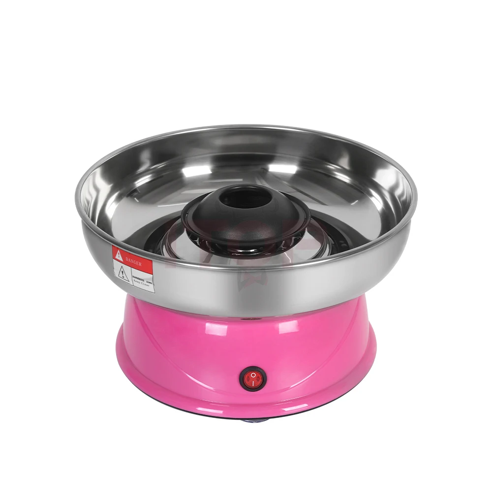 GZKITCHEN аппарат для производства хлопковой нити домашнего горячего сахара автоматический хлопковый розовый набор стальной ключ элементы питания из нержавеющей стали