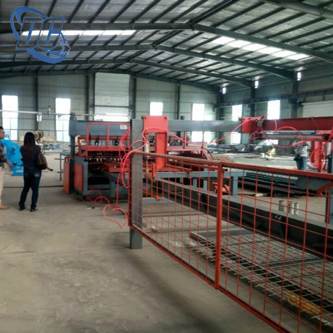 Anping Construction Cnc Full Automatic Galvanized Metal Steel Welded Wire Mesh Panel Making Machine Plant