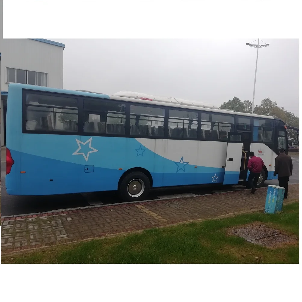 ANKAI 60 Seater Bus Front Engine Coummutor Miner Transportation  Economic  Comfortable  Strong Buses for Africa  Tour Bus Tou
