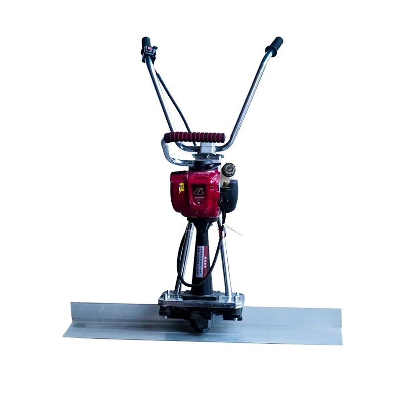 Линейка от производителя маленький уровень вибрации 1 - 6 метров линейка нового типа на бензине 2 кВт бетонная вибролинейка