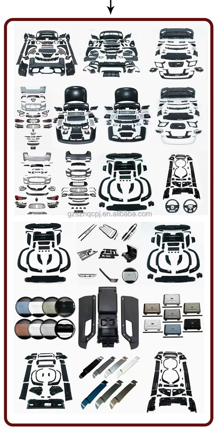 Diffuser Silver Ford Ranger New High Quality Body Kit Bumper for Ranger T7/T8 Upgrade F150 Raptor ...