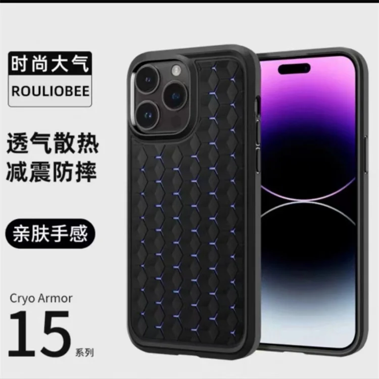 Camera Screen Protection Soft TPU Heat Dissipation Mobile Phone Case for Samsung Galaxy A55 A35 A25 A15 A05