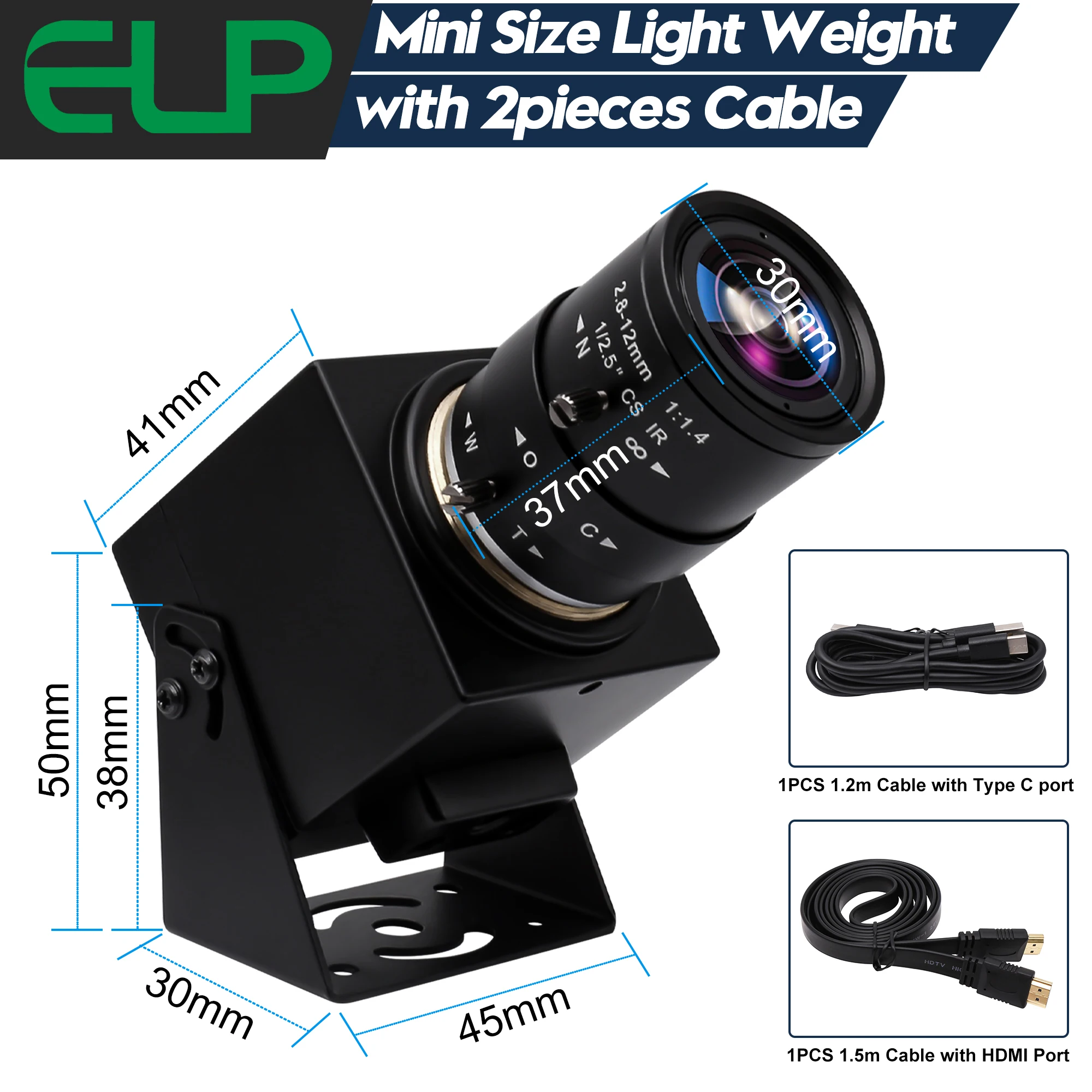 ELP 4K 60fps HD-MI USB3.0 Camera - Ideal for Repair Soldering