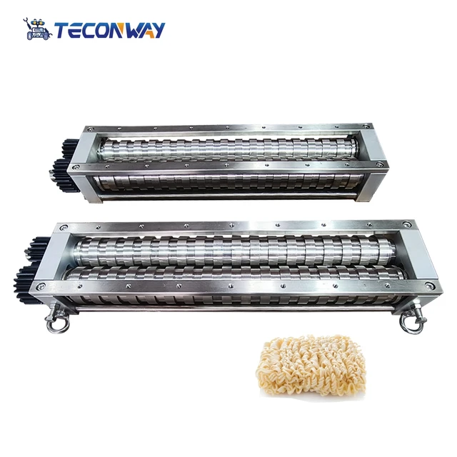 Stainless Steel Small Commercial Electric Fresh Noodle Making Machine Ramen Pasta Maker Dough Roller Noodle Cutter