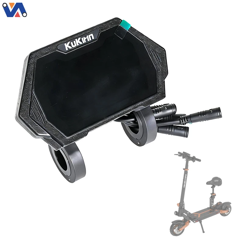 Nye billeder: Dashboard med 6 kontakter – version D (TFM13-FEIMI-16) til Kukirin G2 Max-el-scooter, reservedele til udskiftning, reparation af G2 Max-display